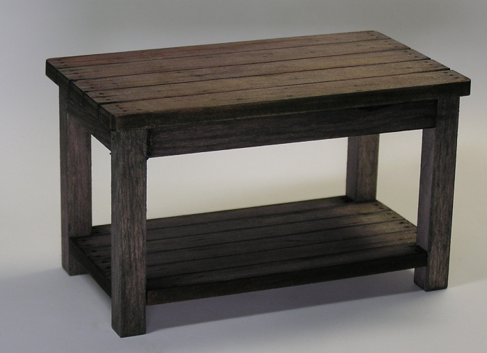 Miniature Wooden Table